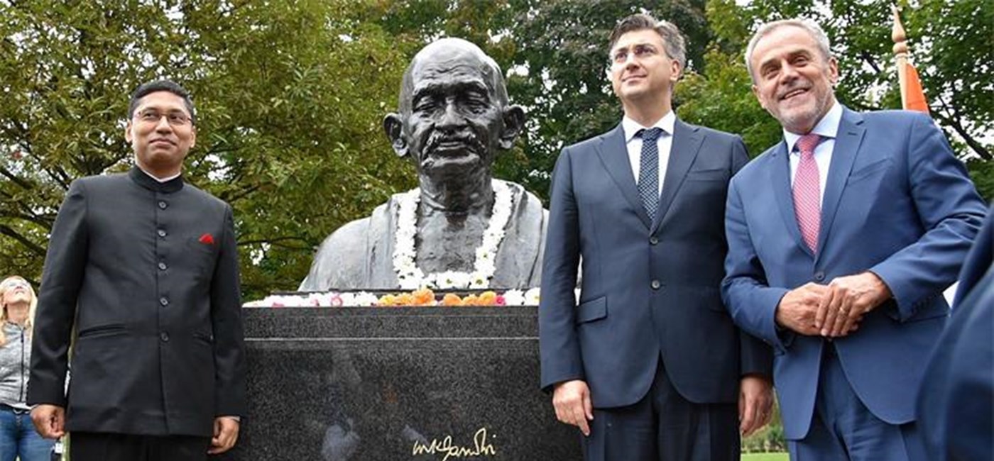 Plenković: Gandhijeva poruka tolerancije i mira simbol je prijateljstva između Hrvatske i Indije
